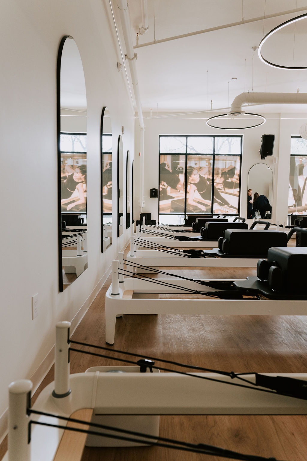 Inside the Core Collective Packard Row studio at 2111 Packard Street, Ann Arbor